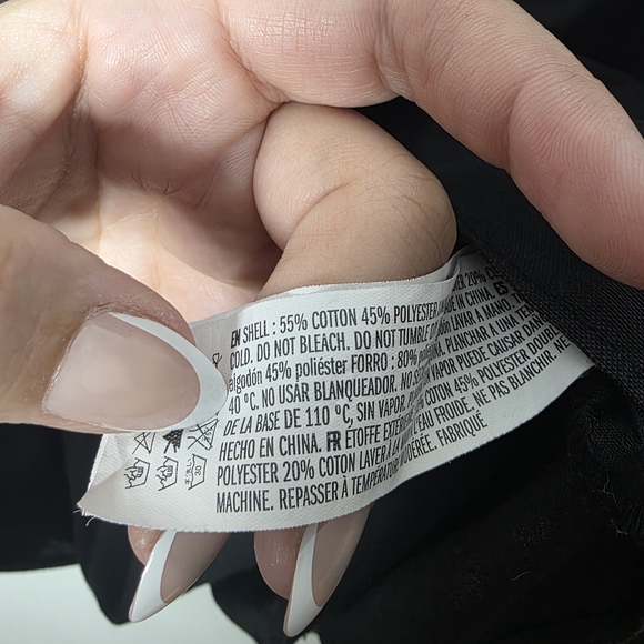 Tuckernuck Pomander Place “Quinn” Black Puff Sleeve Tiered Swing Mini Dress  S - Picture 5 of 6